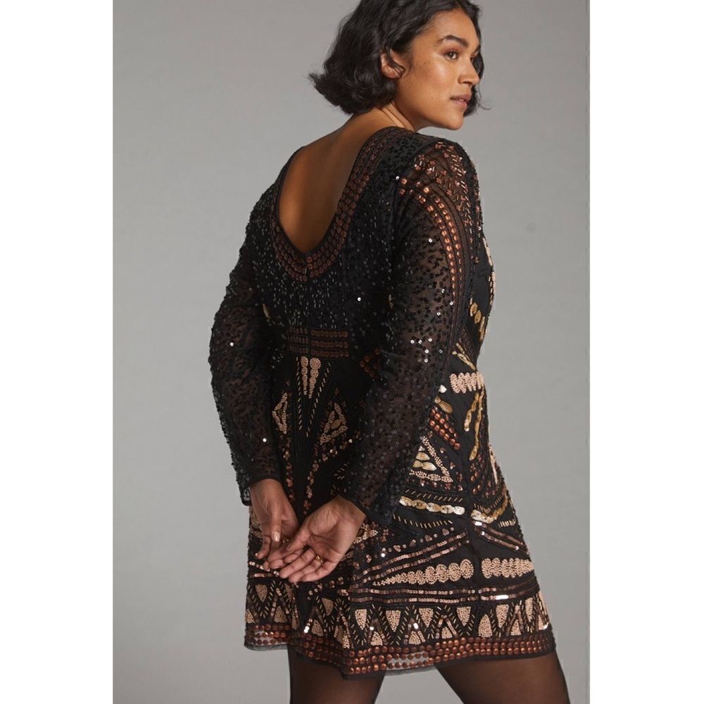 Let Me Be Beaded Mini Dress - Picture 5 of 10